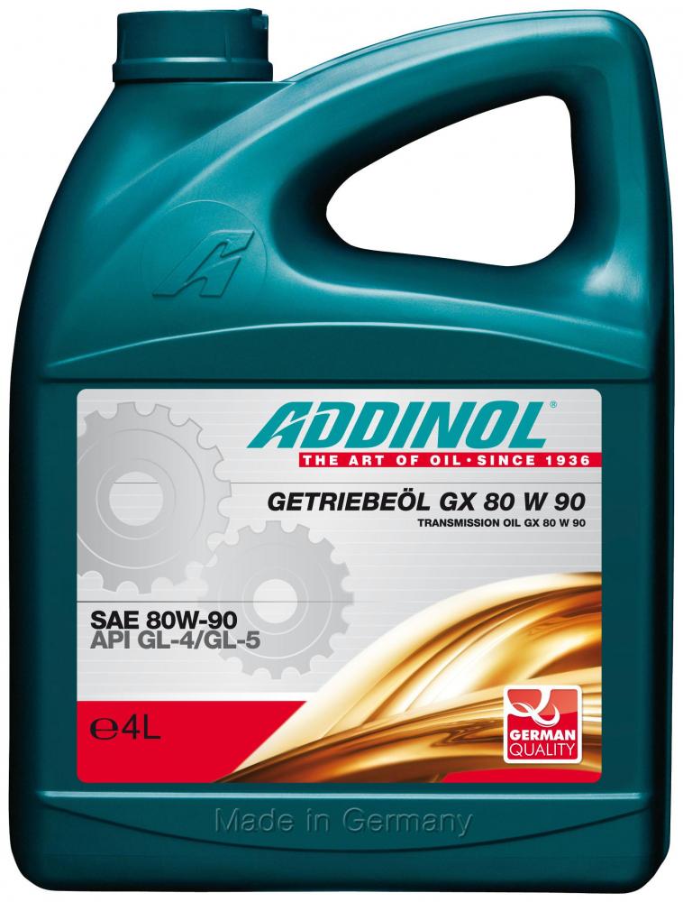 Трансмиссионное масло ADDINOL GX 80W-90 4л